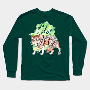 Mexican Wolf Stalk Long Sleeve T-Shirt